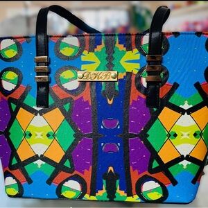 Colorful Geometric Women's Tote Bag